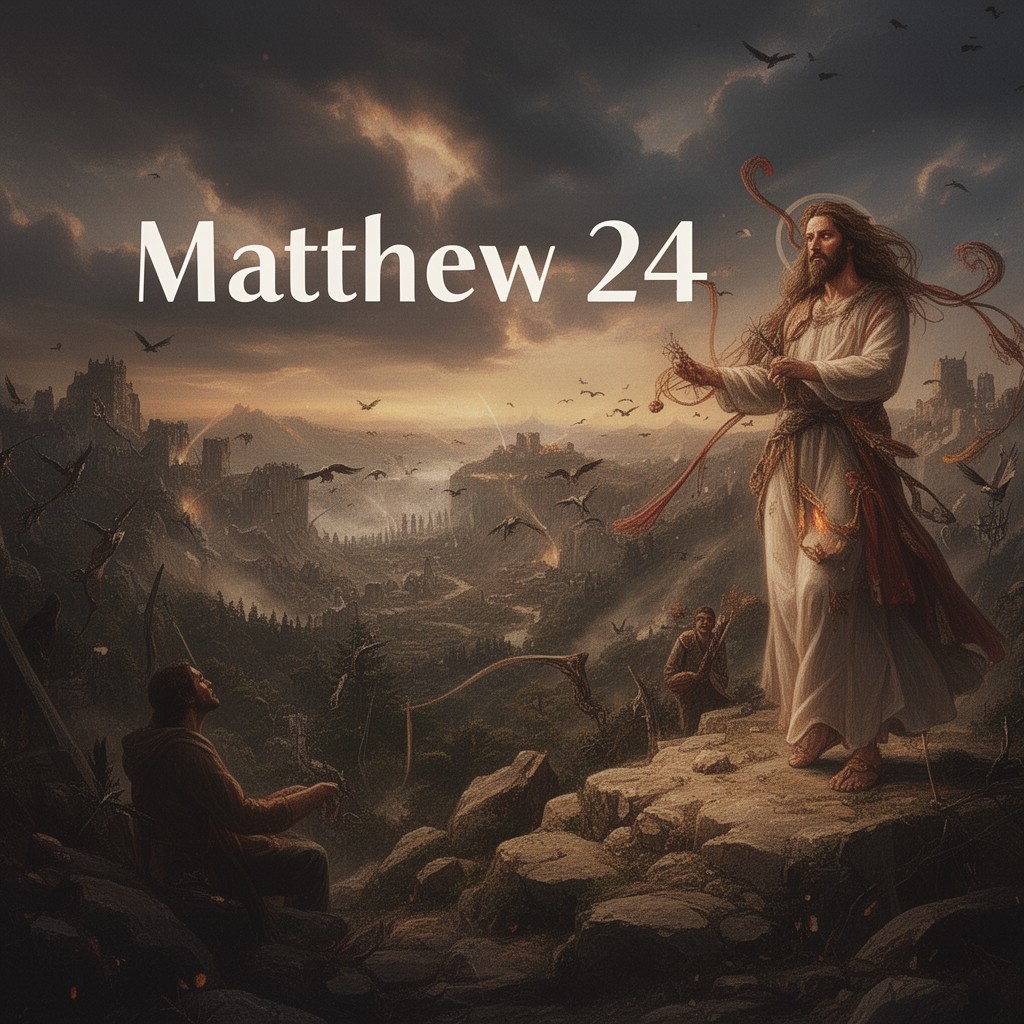 AI-generated illustration of Matthew 24