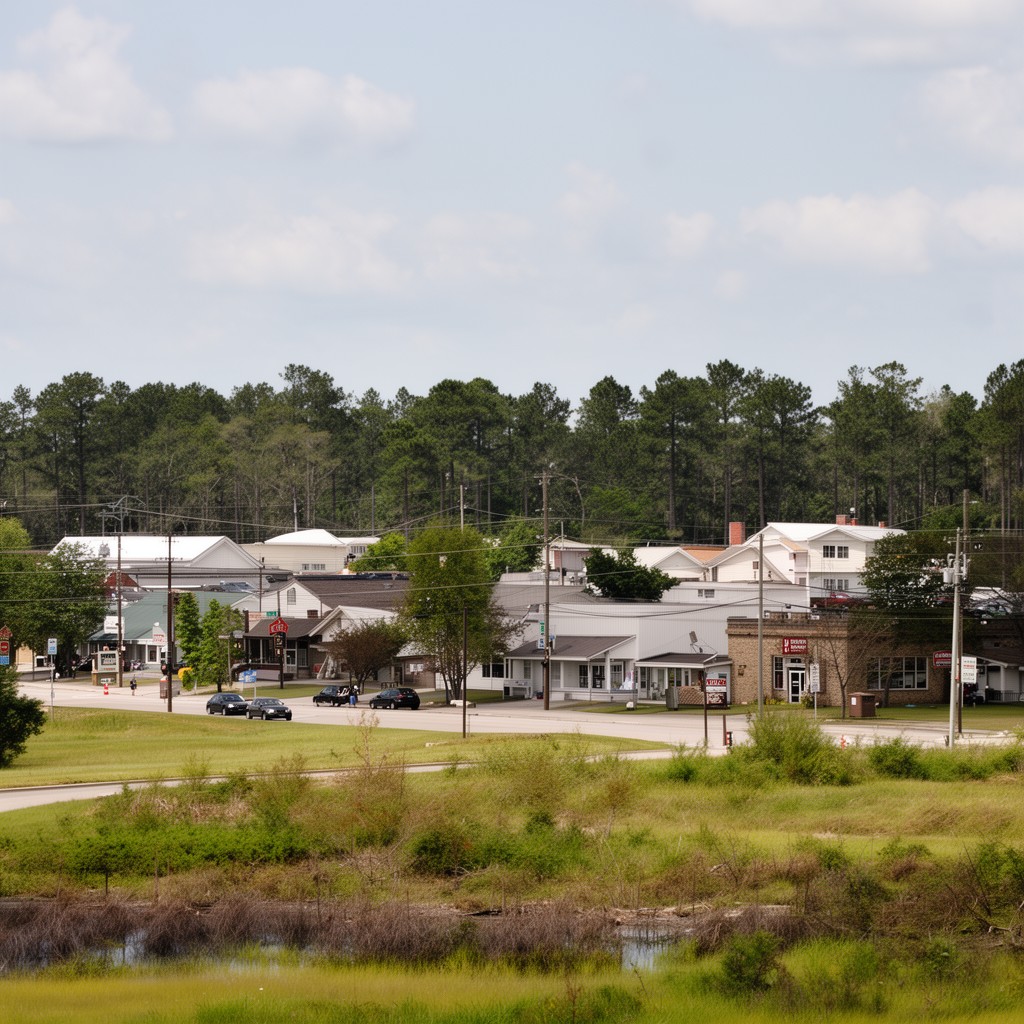 AI-generated illustration of Town of Century, Florida