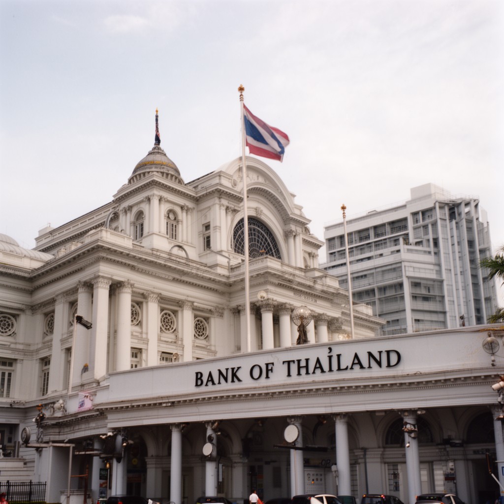 AI-generated illustration of Bank of Thailand