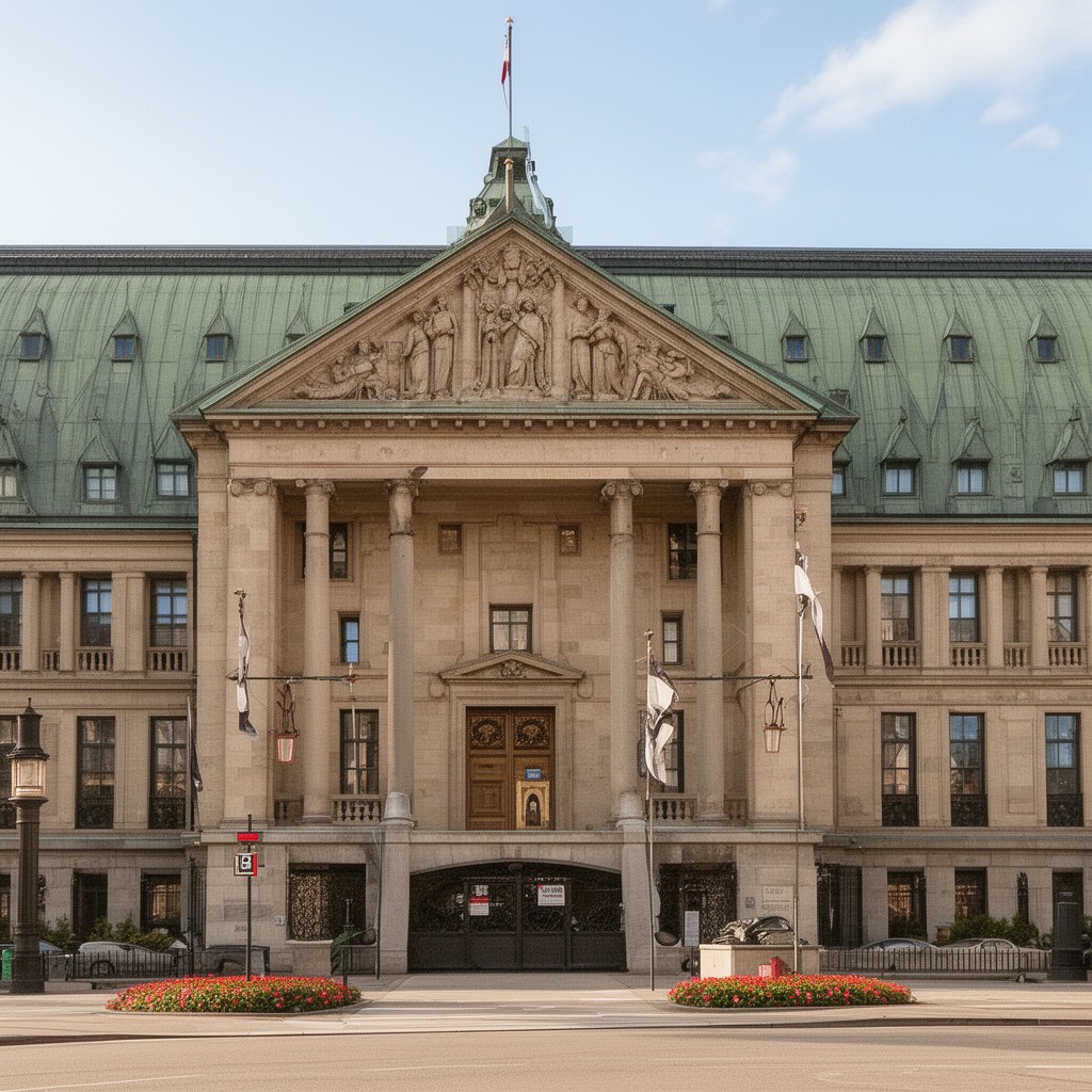 AI-generated illustration of Federal Supreme Court of Switzerland