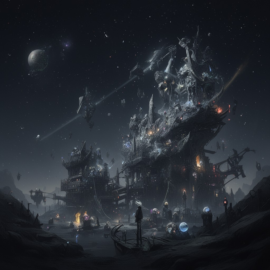 AI-generated illustration of Great Silence