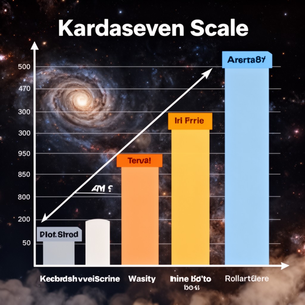 AI-generated illustration of Kardashev scale