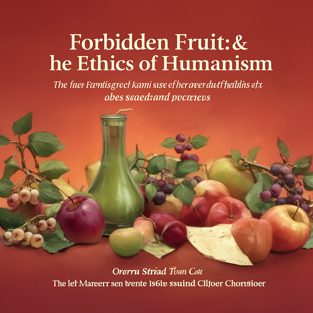 AI-generated illustration of Forbidden Fruit: The Ethics of Humanism