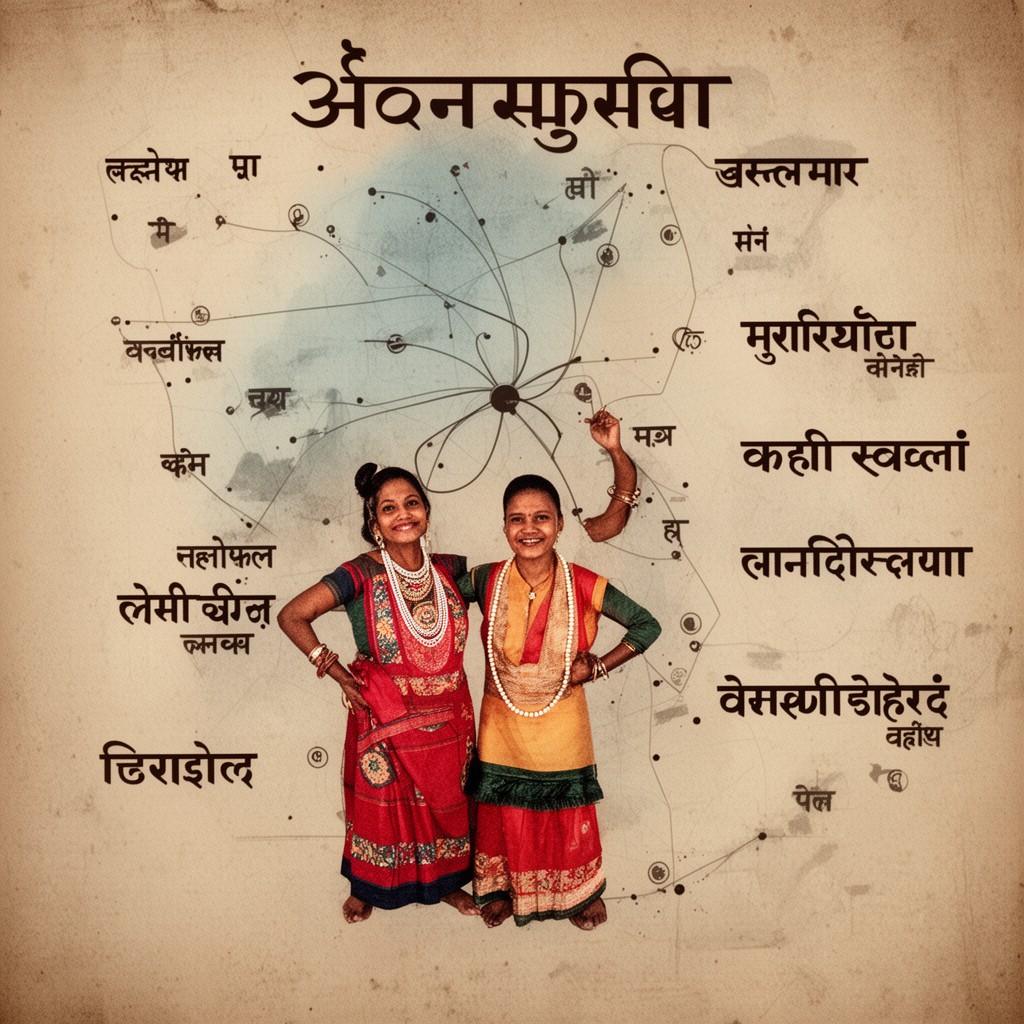AI-generated illustration of Bhojpuri