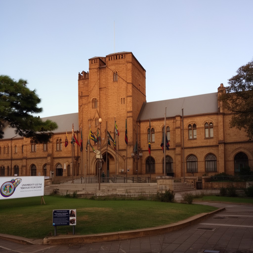 AI-generated illustration of University of the Witwatersrand