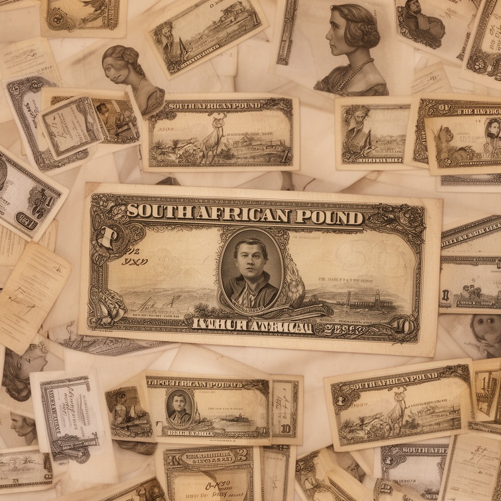 AI-generated illustration of South African pound