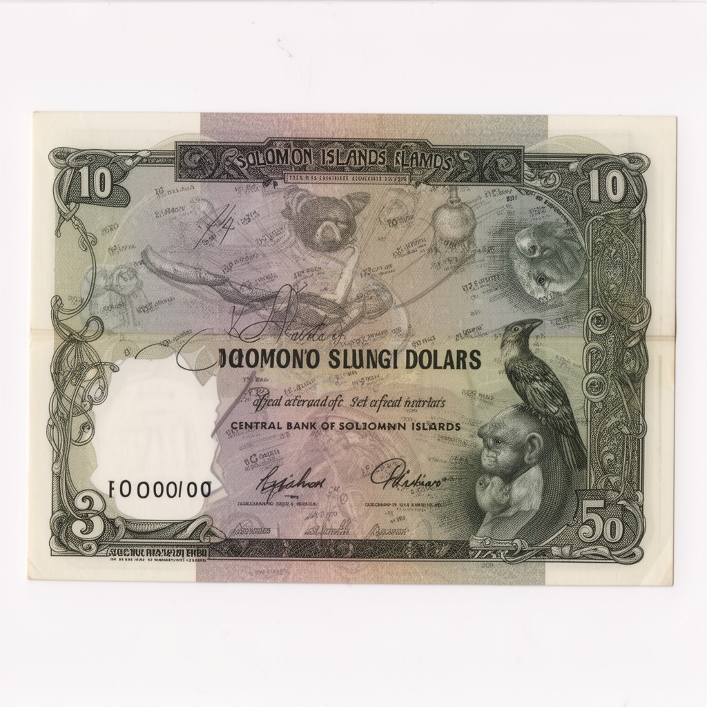 AI-generated illustration of Solomon Islands dollar