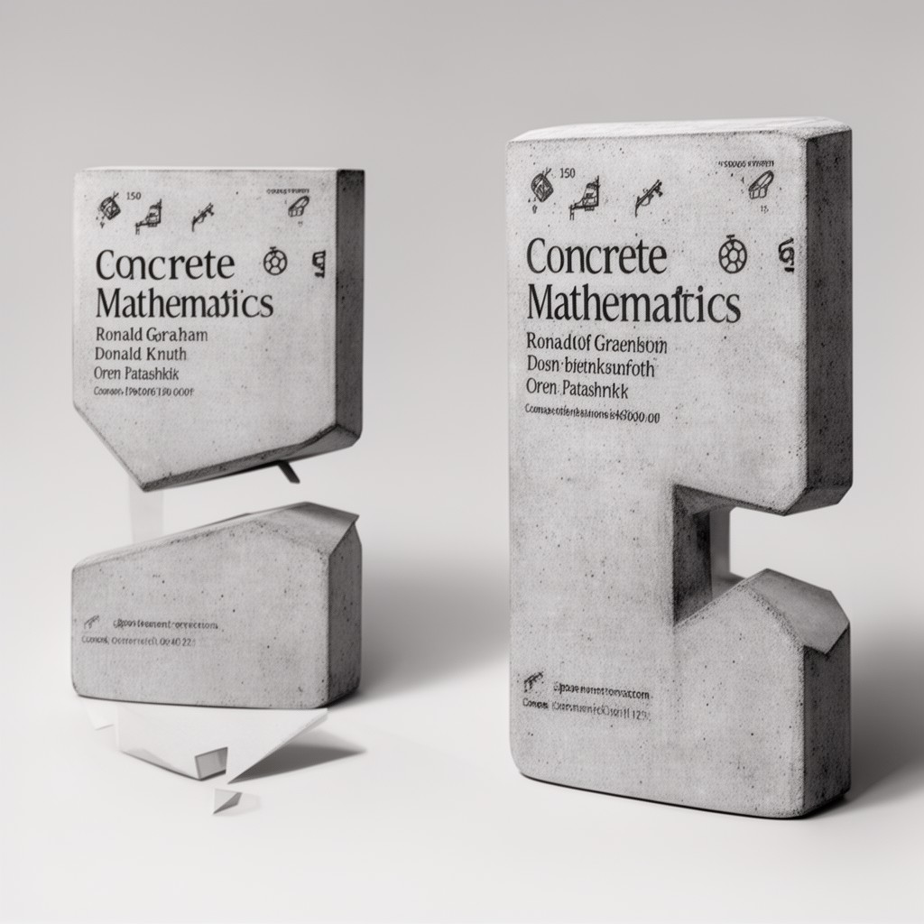 AI-generated illustration of Concrete Mathematics
