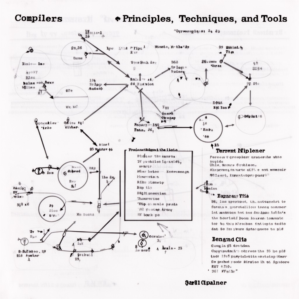 AI-generated illustration of Compilers: Principles, Techniques, and Tools