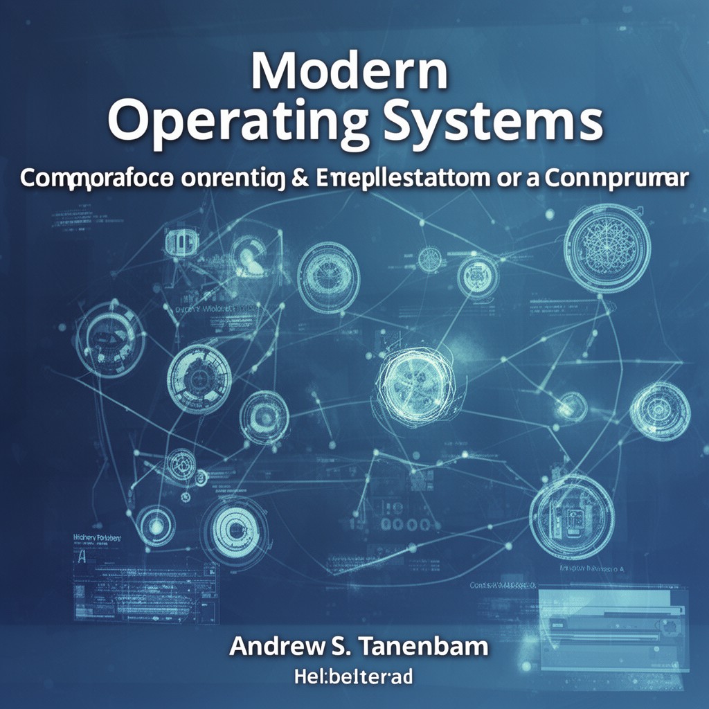 AI-generated illustration of Modern Operating Systems