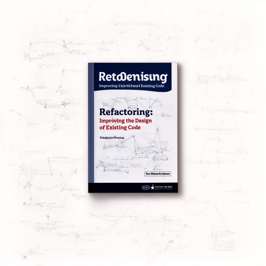 AI-generated illustration of Refactoring: Improving the Design of Existing Code