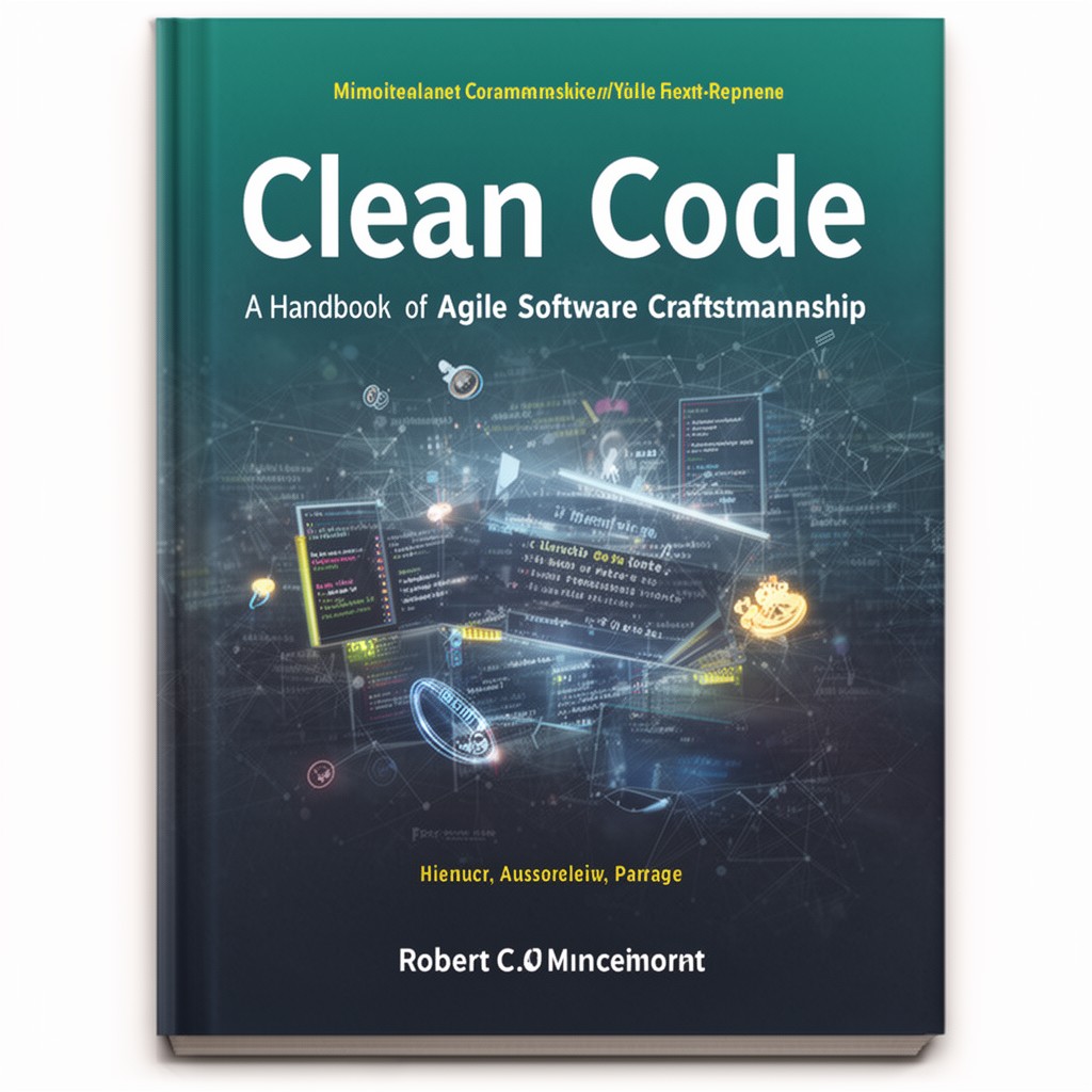 AI-generated illustration of Clean Code: A Handbook of Agile Software Craftsmanship
