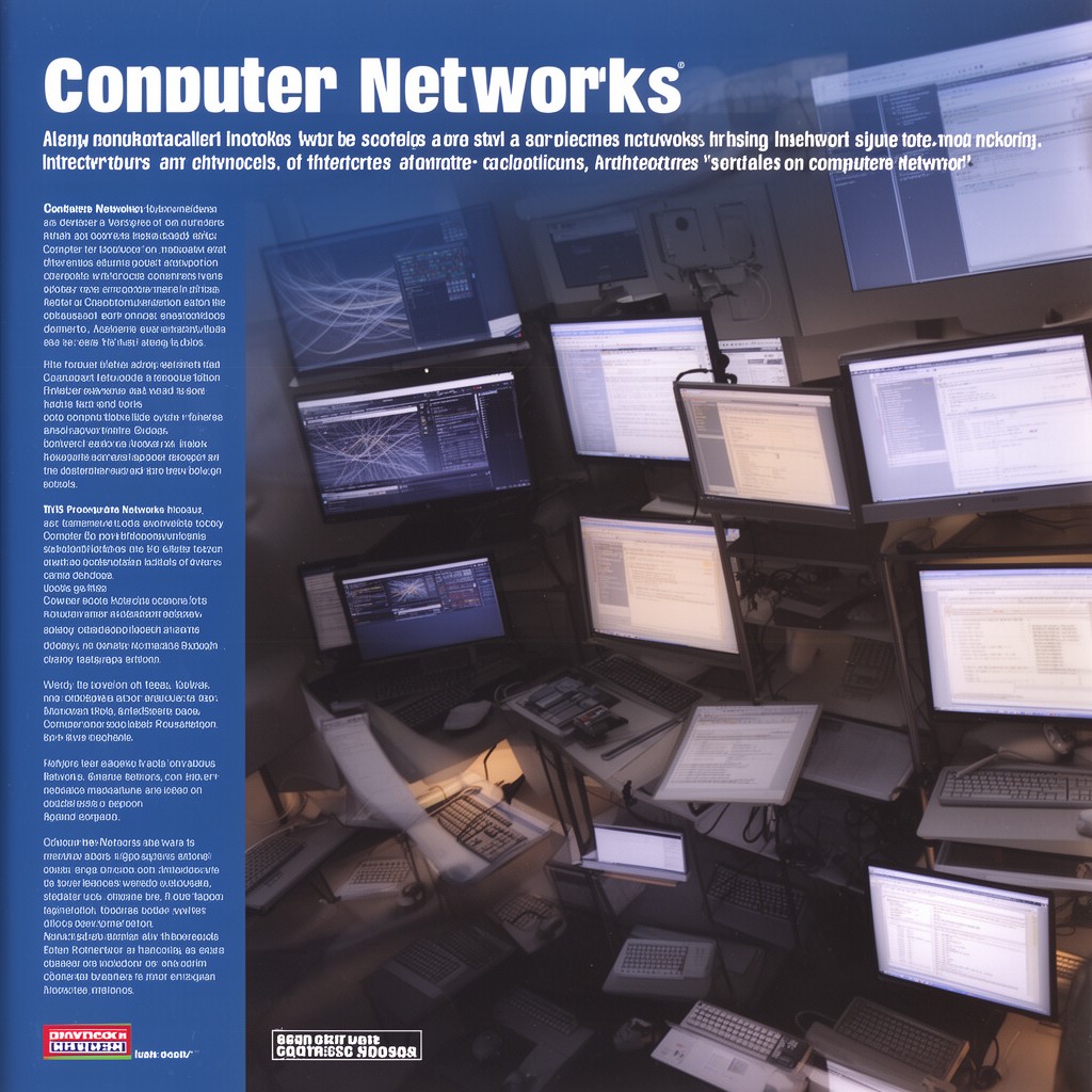 AI-generated illustration of Computer Networks