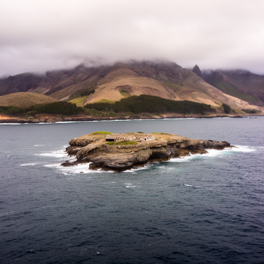 AI-generated illustration of Santa Clara Island