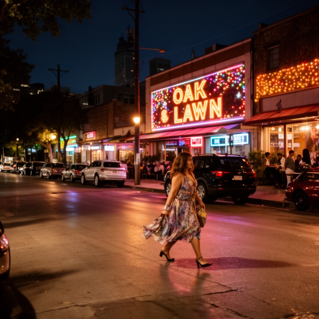 AI-generated illustration of Oak Lawn
