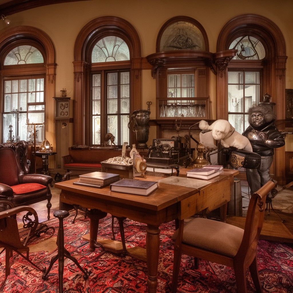 AI-generated illustration of Heurich House Museum