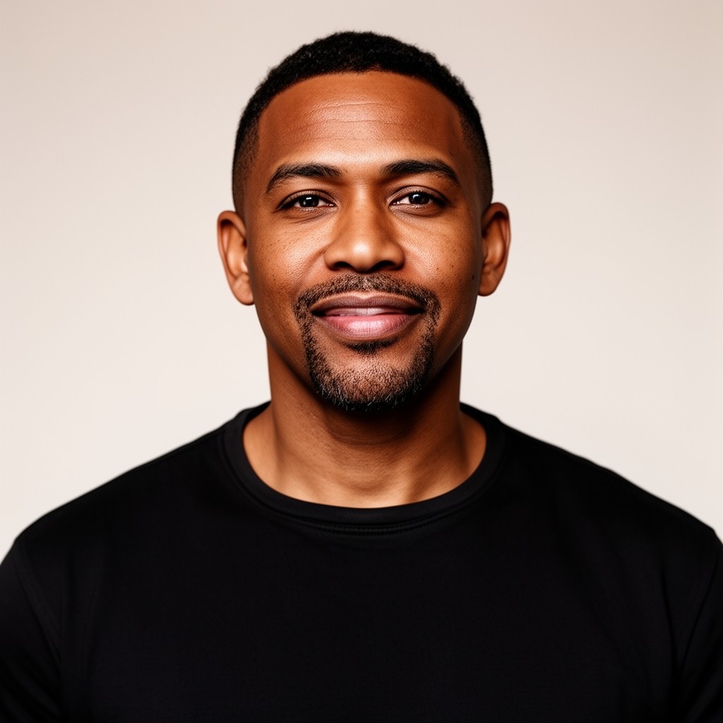 AI-generated illustration of Teddy Riley