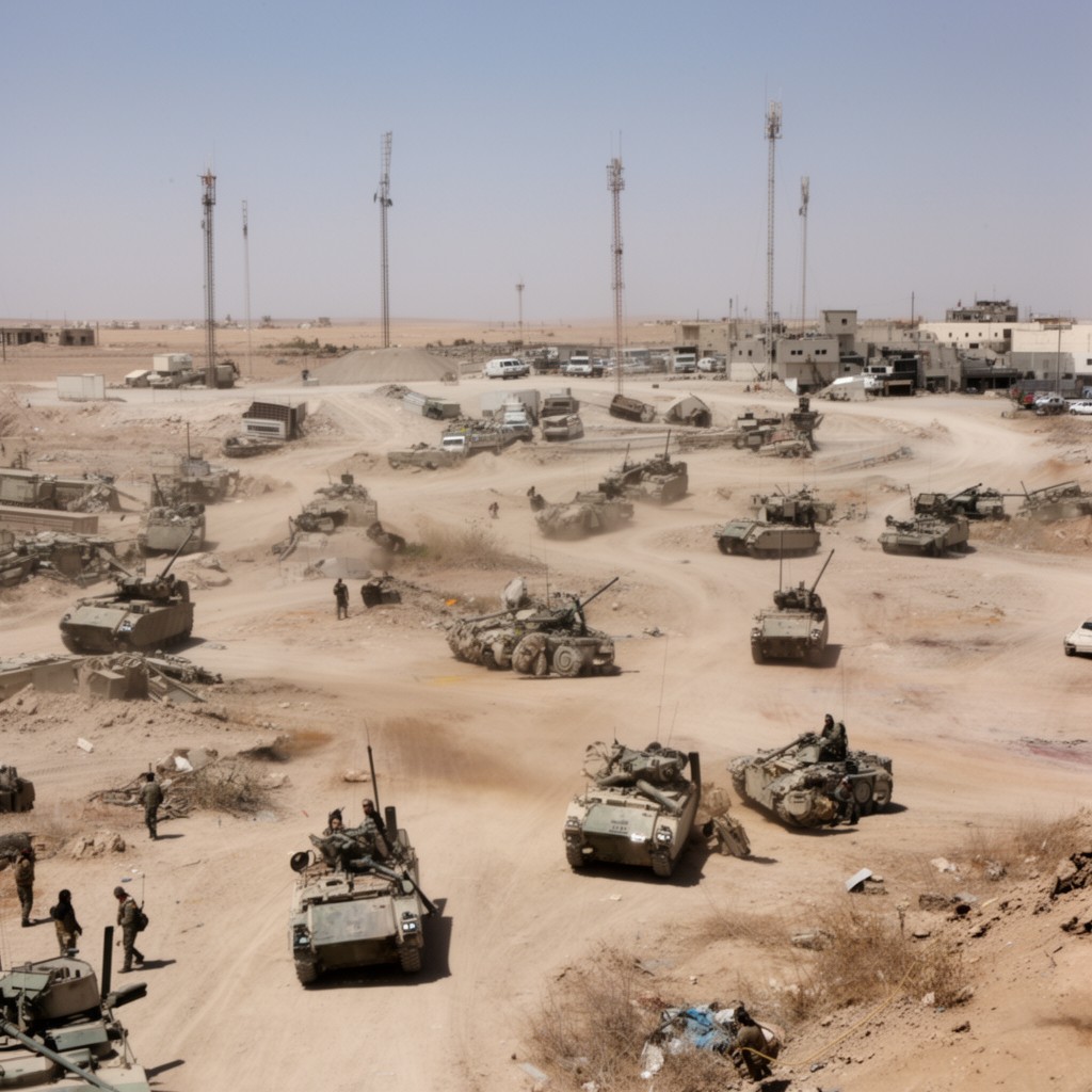 AI-generated illustration of Operation Inherent Resolve