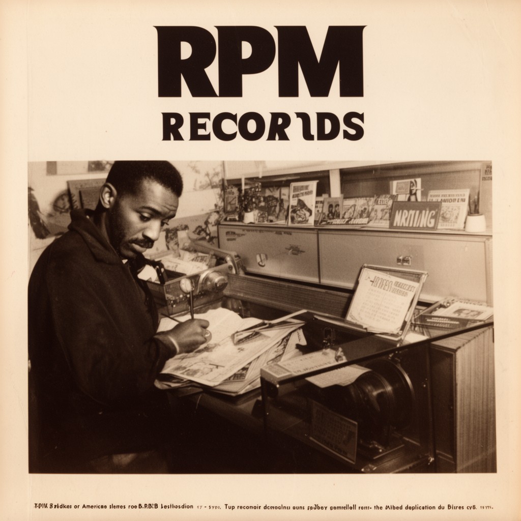AI-generated illustration of RPM Records