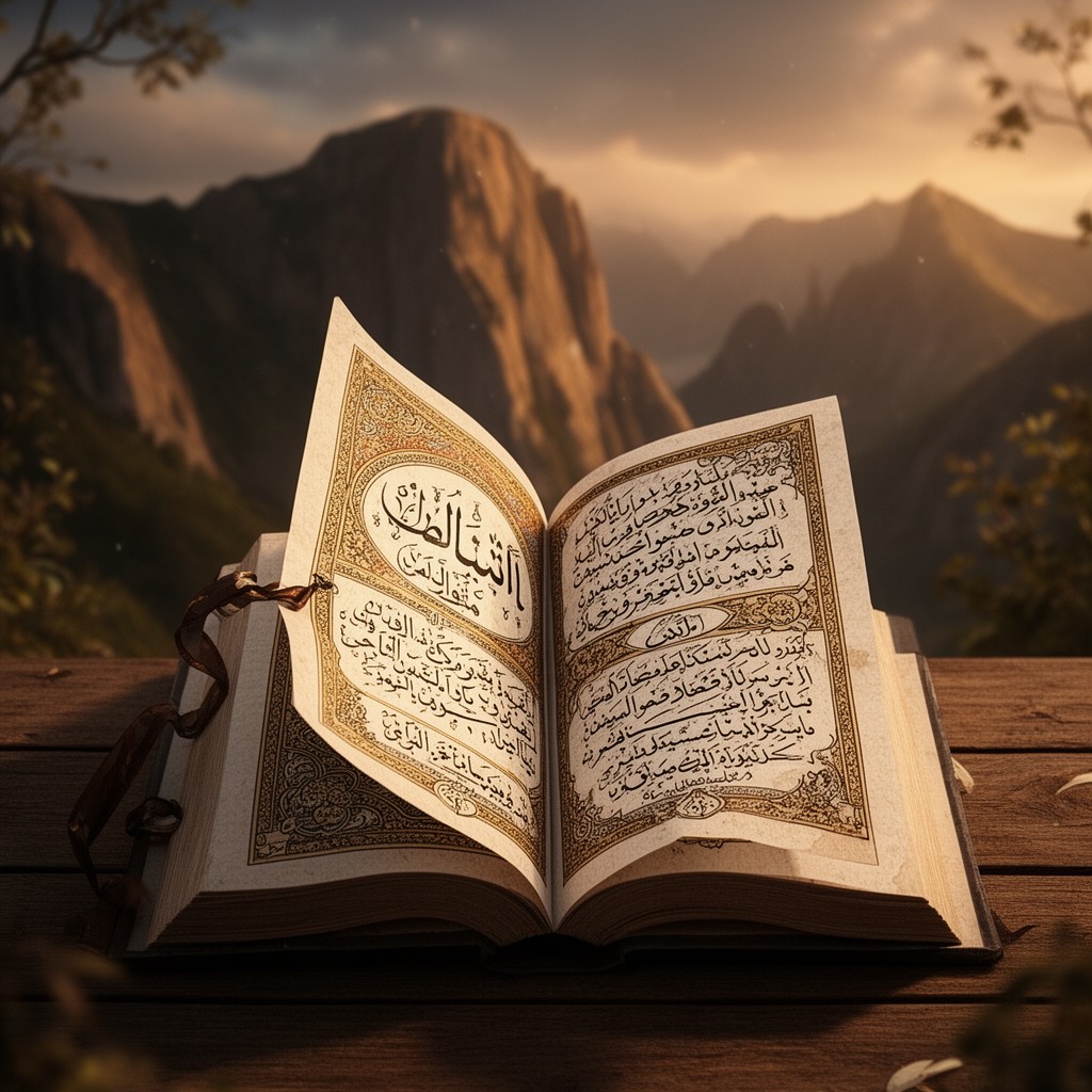 AI-generated illustration of Surah Al-Hijr