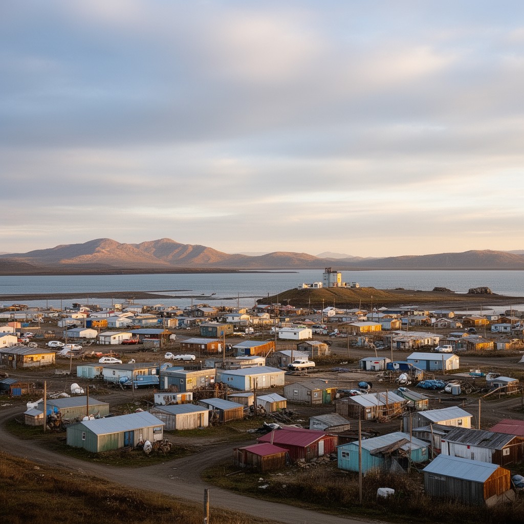 AI-generated illustration of Hooper Bay–Chevak