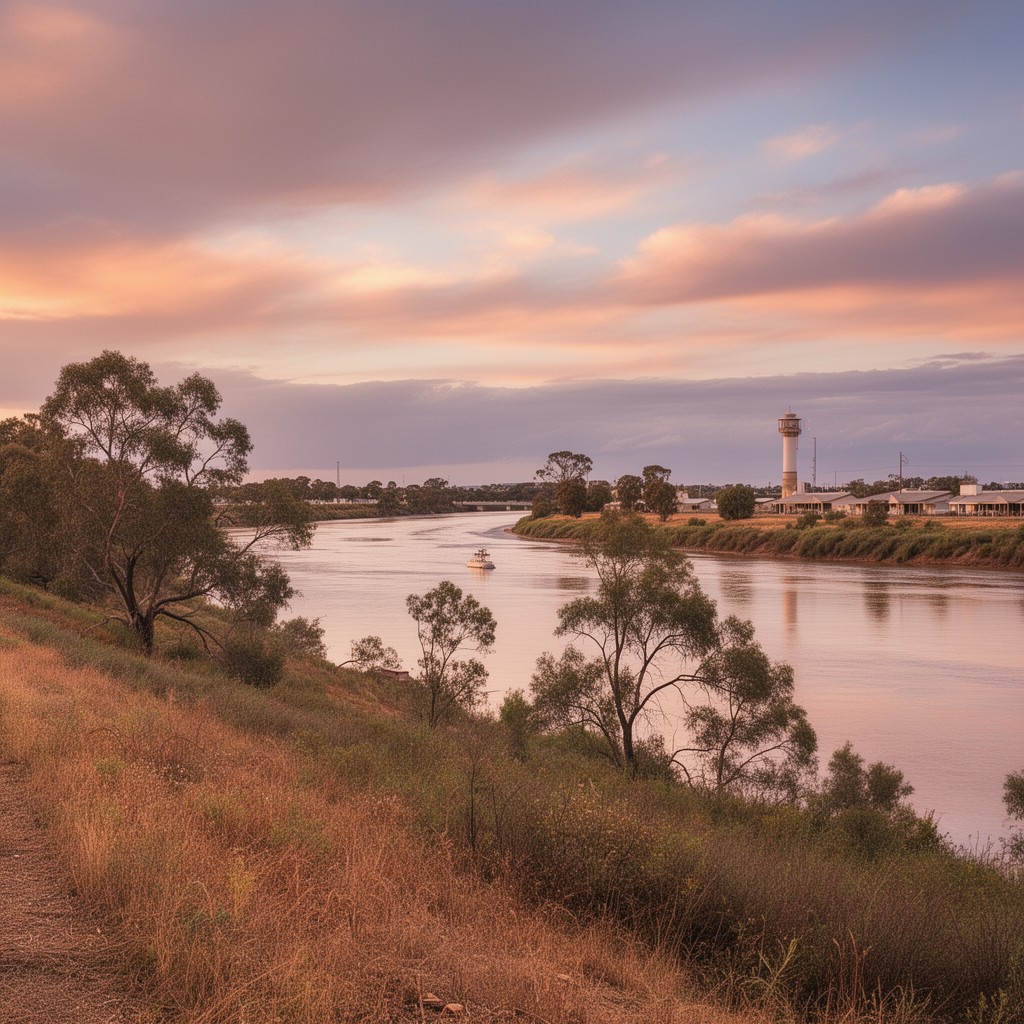 AI-generated illustration of Moama