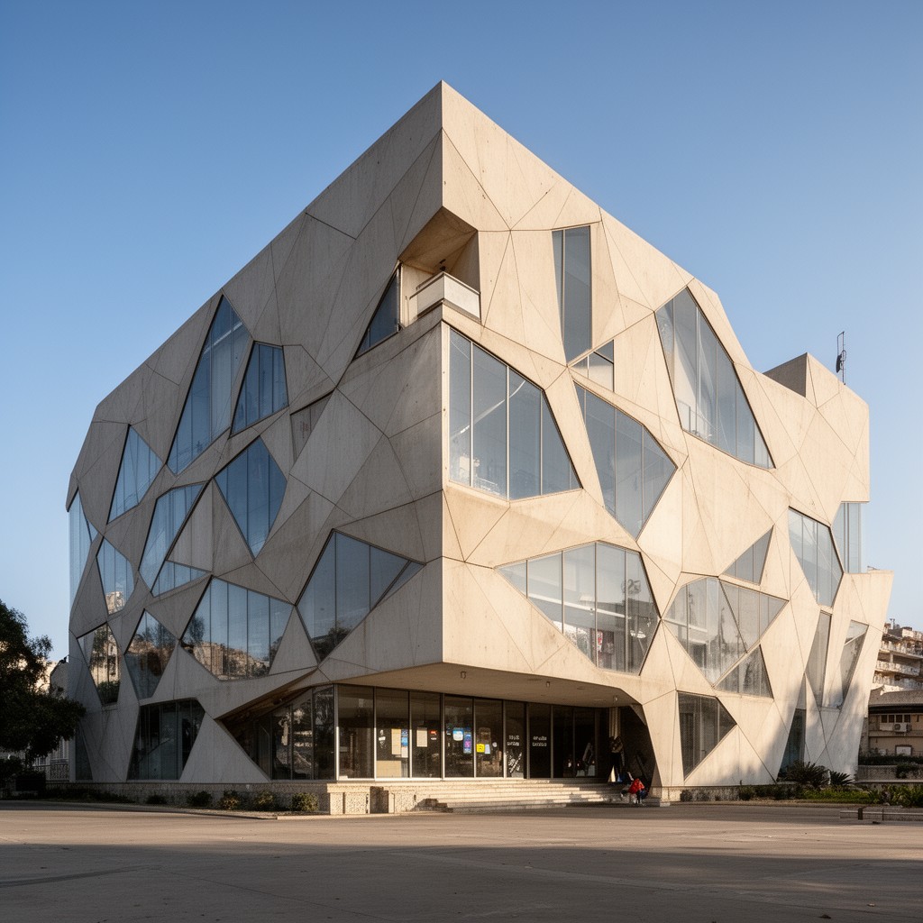 AI-generated illustration of Herta and Paul Amir Building