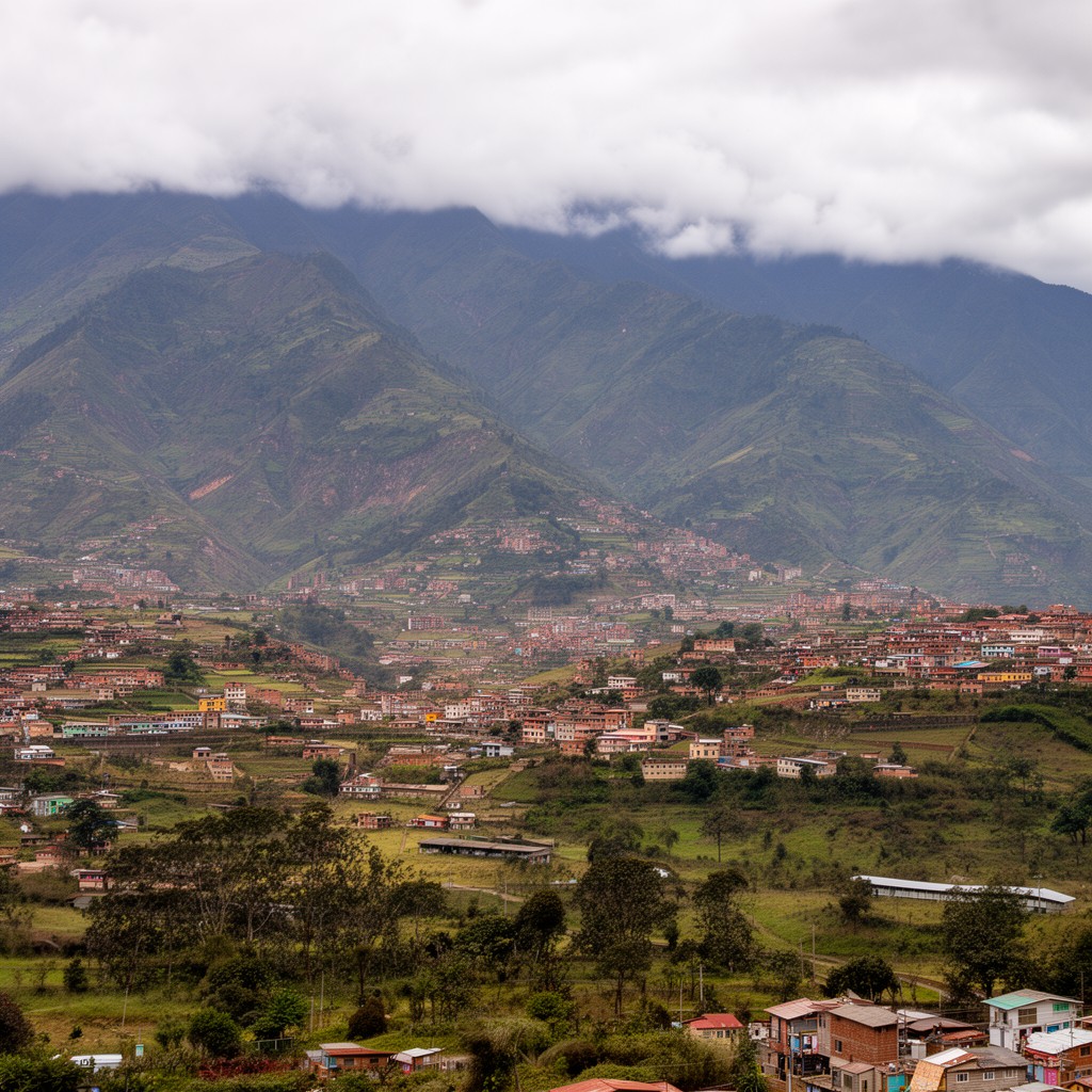 AI-generated illustration of Andean Region of Colombia