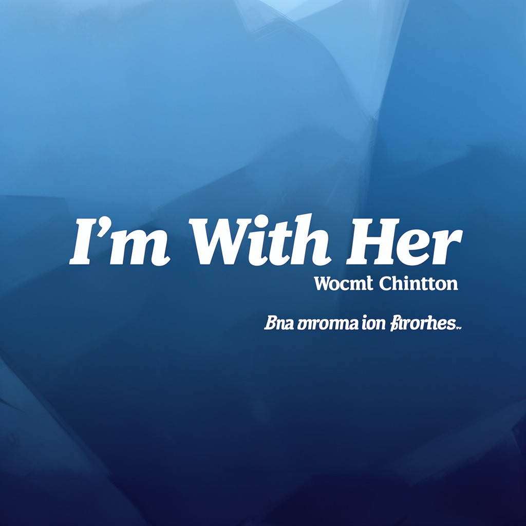 AI-generated illustration of I’m With Her