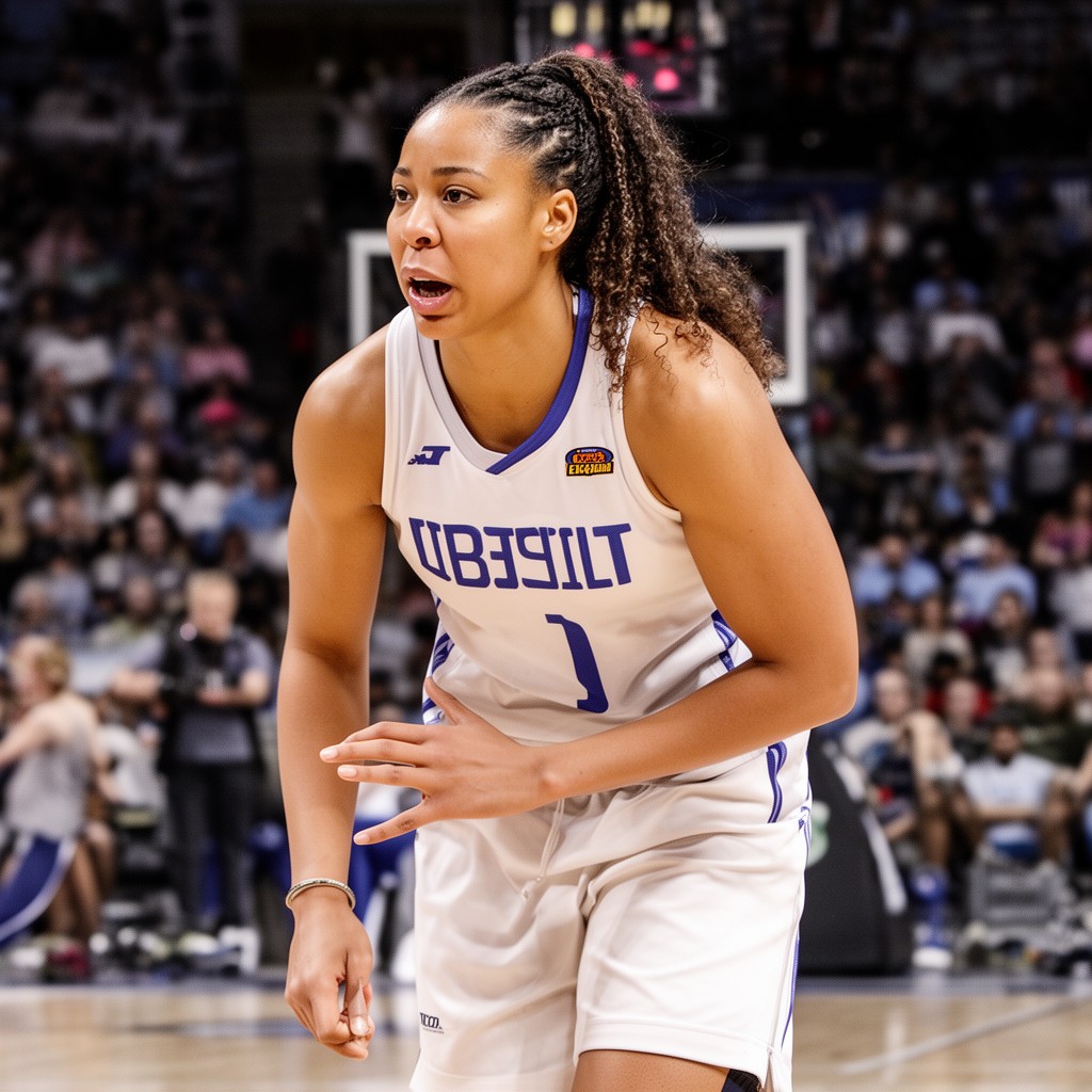 AI-generated illustration of Maya Moore