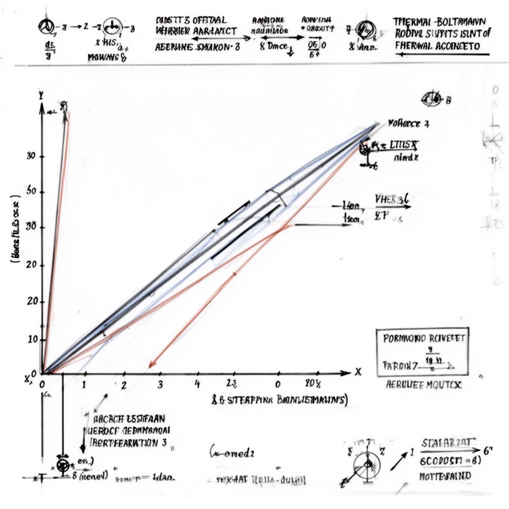 AI-generated illustration of Stefan–Boltzmann law