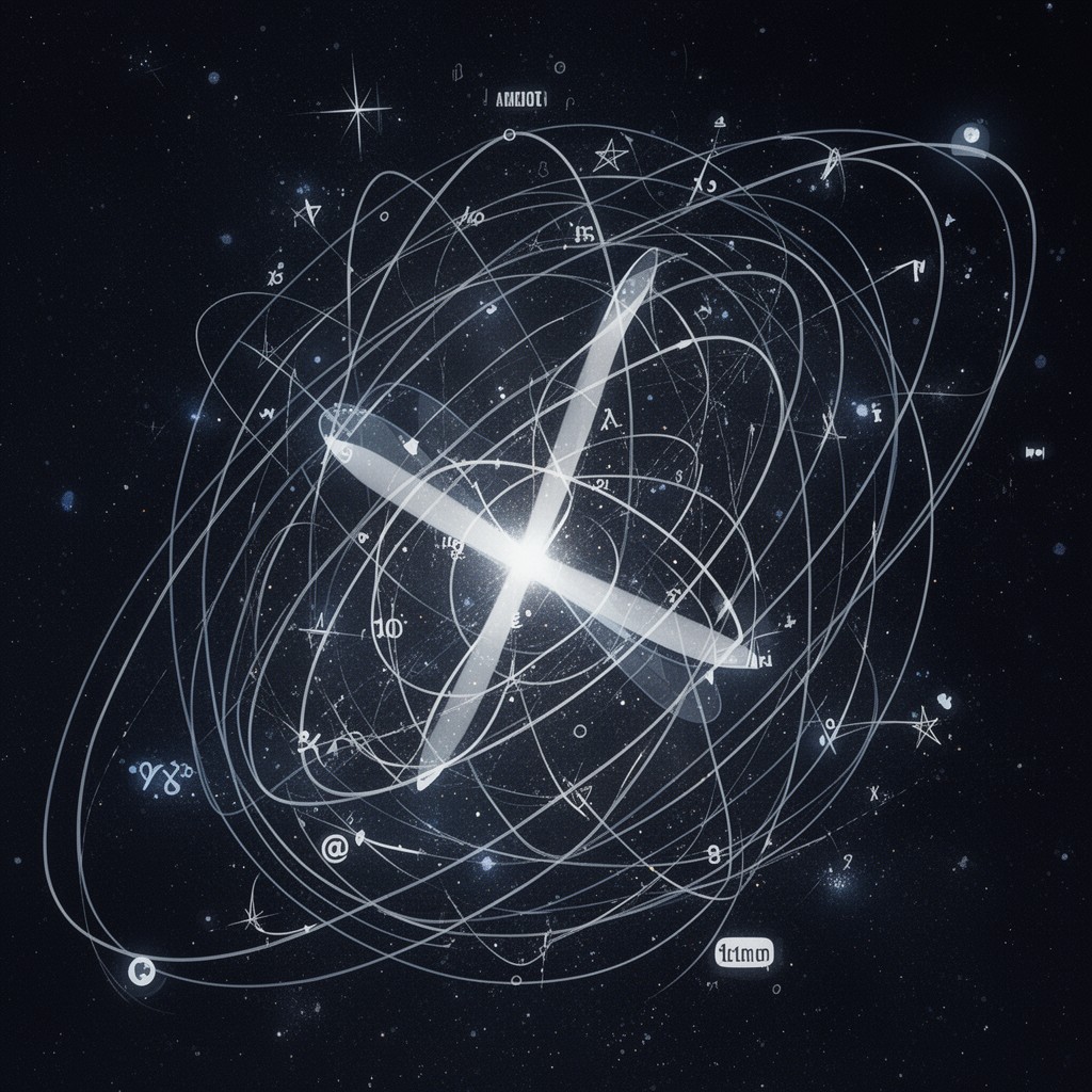 AI-generated illustration of special relativity