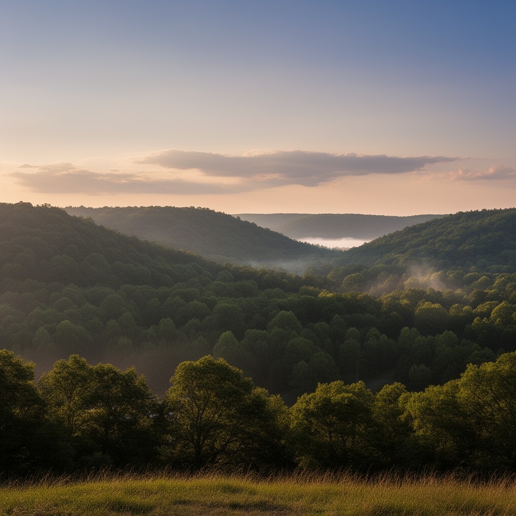 AI-generated illustration of Arkansas