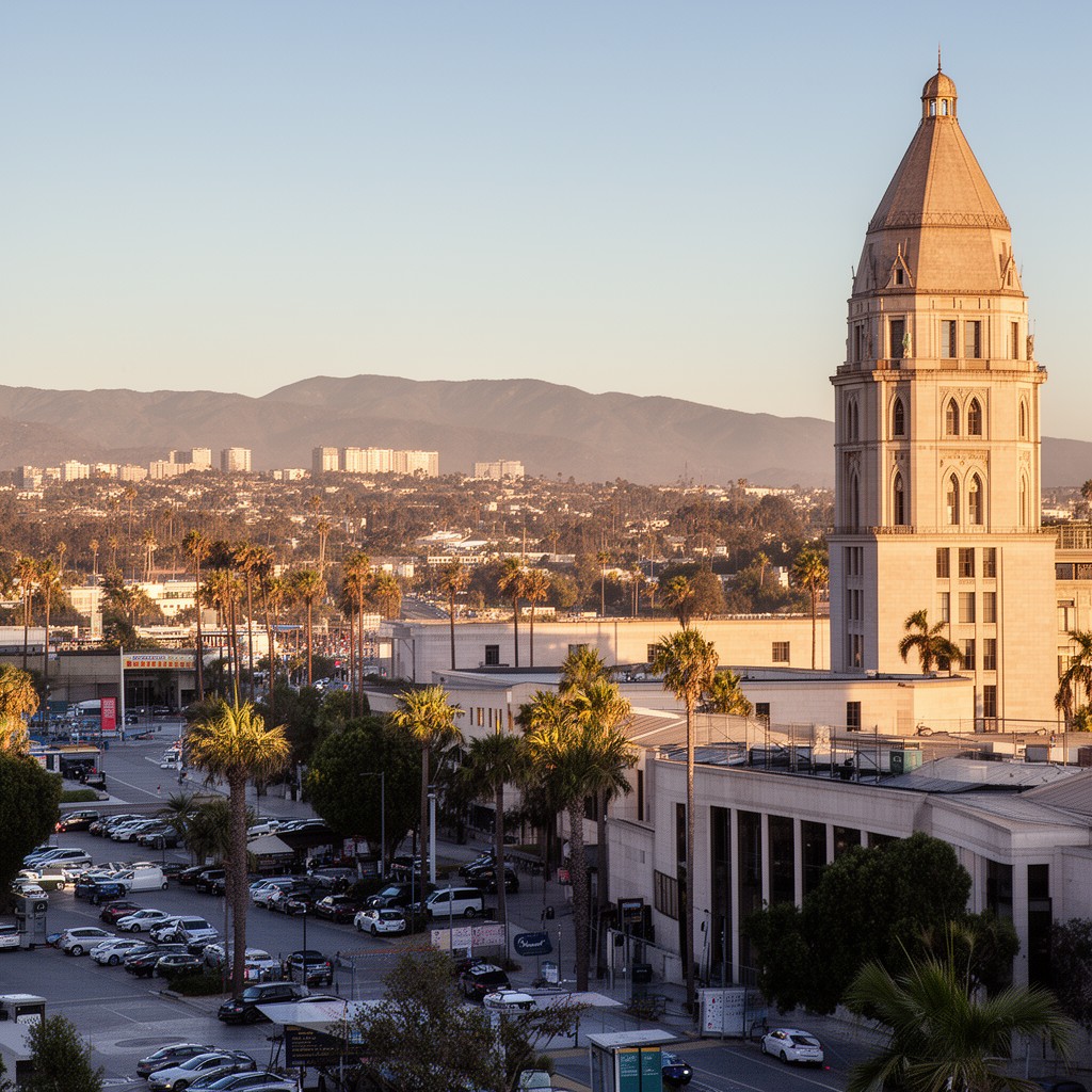 AI-generated illustration of Government of the City of Los Angeles
