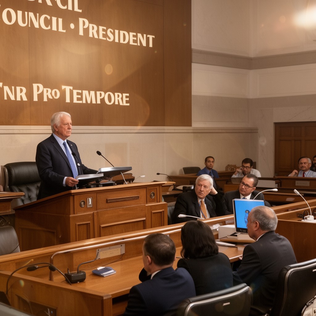 AI-generated illustration of Council President Pro Tempore