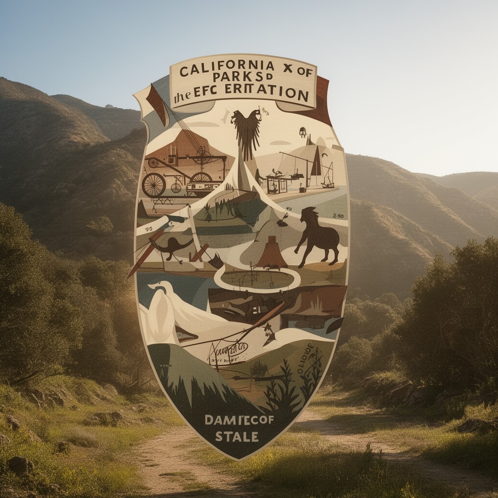 AI-generated illustration of California Department of Parks and Recreation