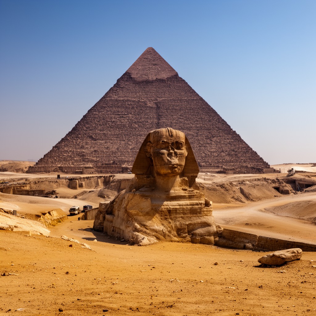 AI-generated illustration of Giza Governorate