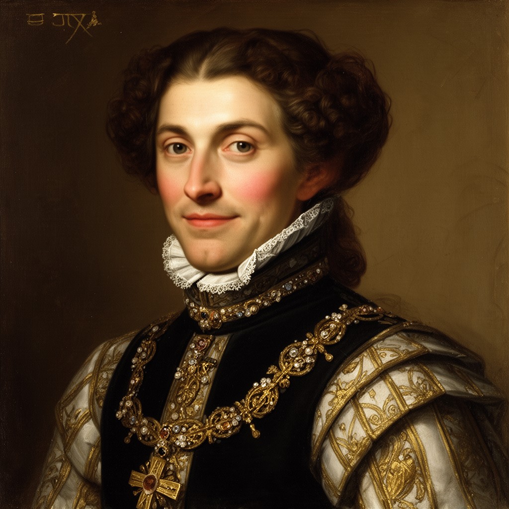 AI-generated illustration of Henry III of France