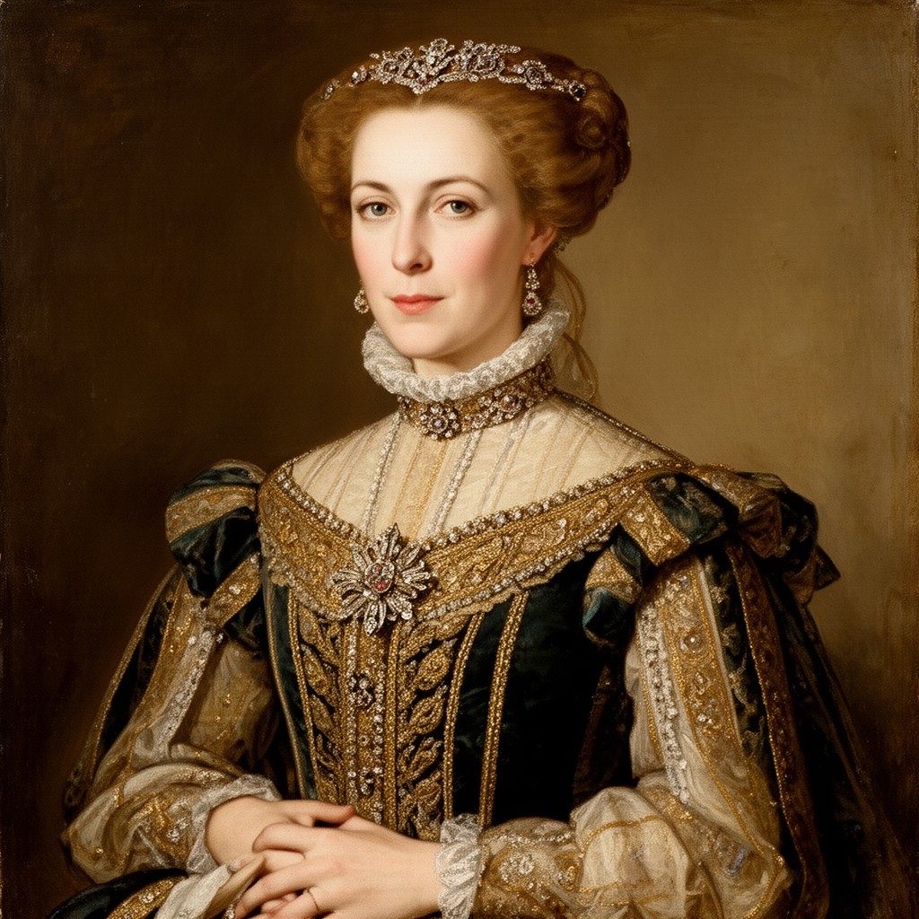 AI-generated illustration of Catherine de’ Medici