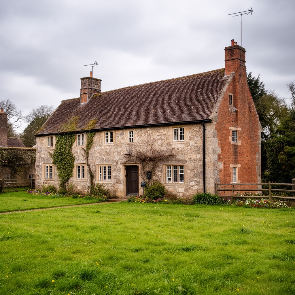 AI-generated illustration of Woolsthorpe Manor