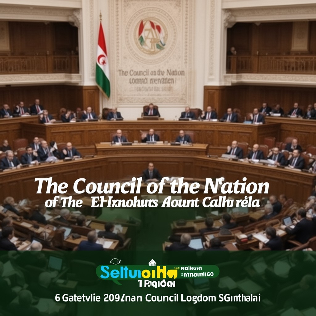 AI-generated illustration of Council of the Nation