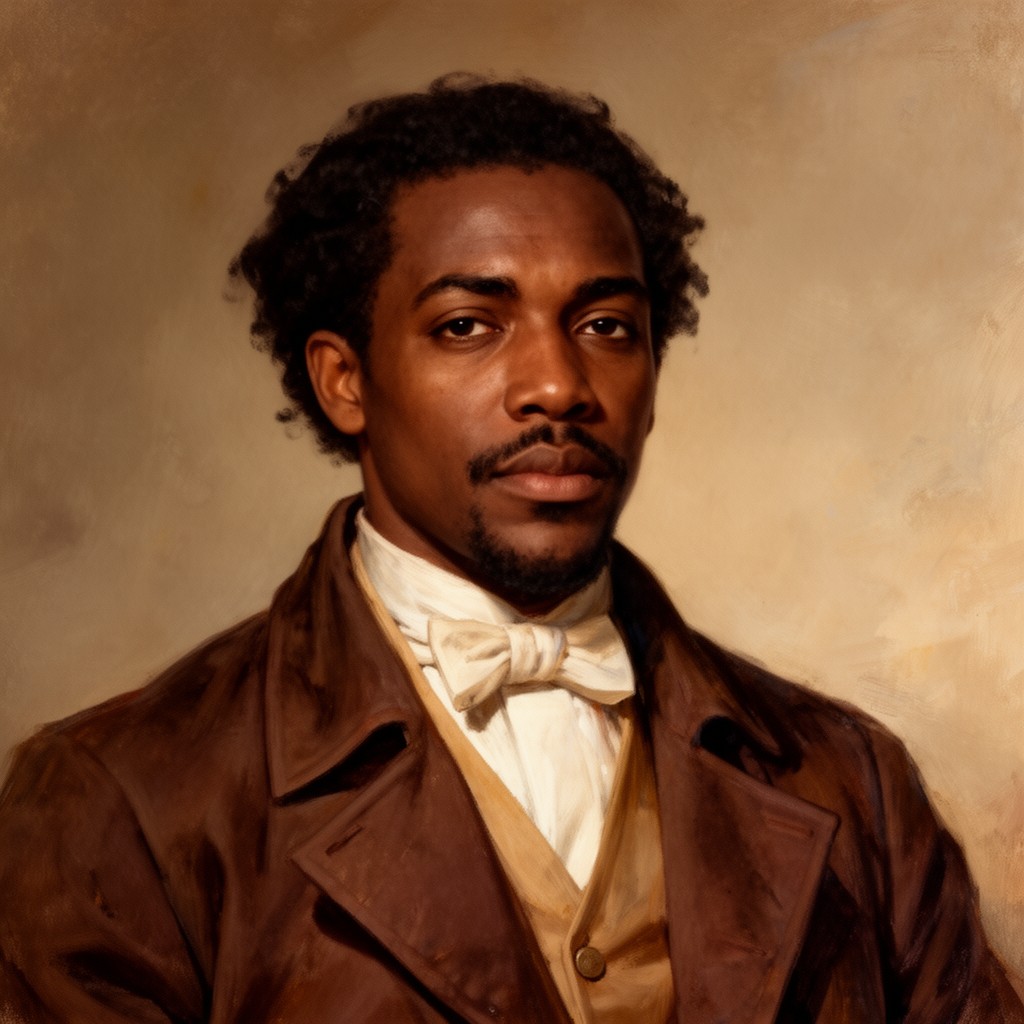 AI-generated illustration of Crispus Attucks