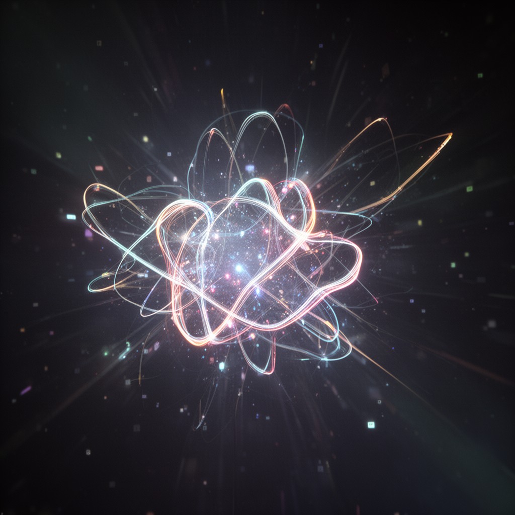 AI-generated illustration of Zeeman effect