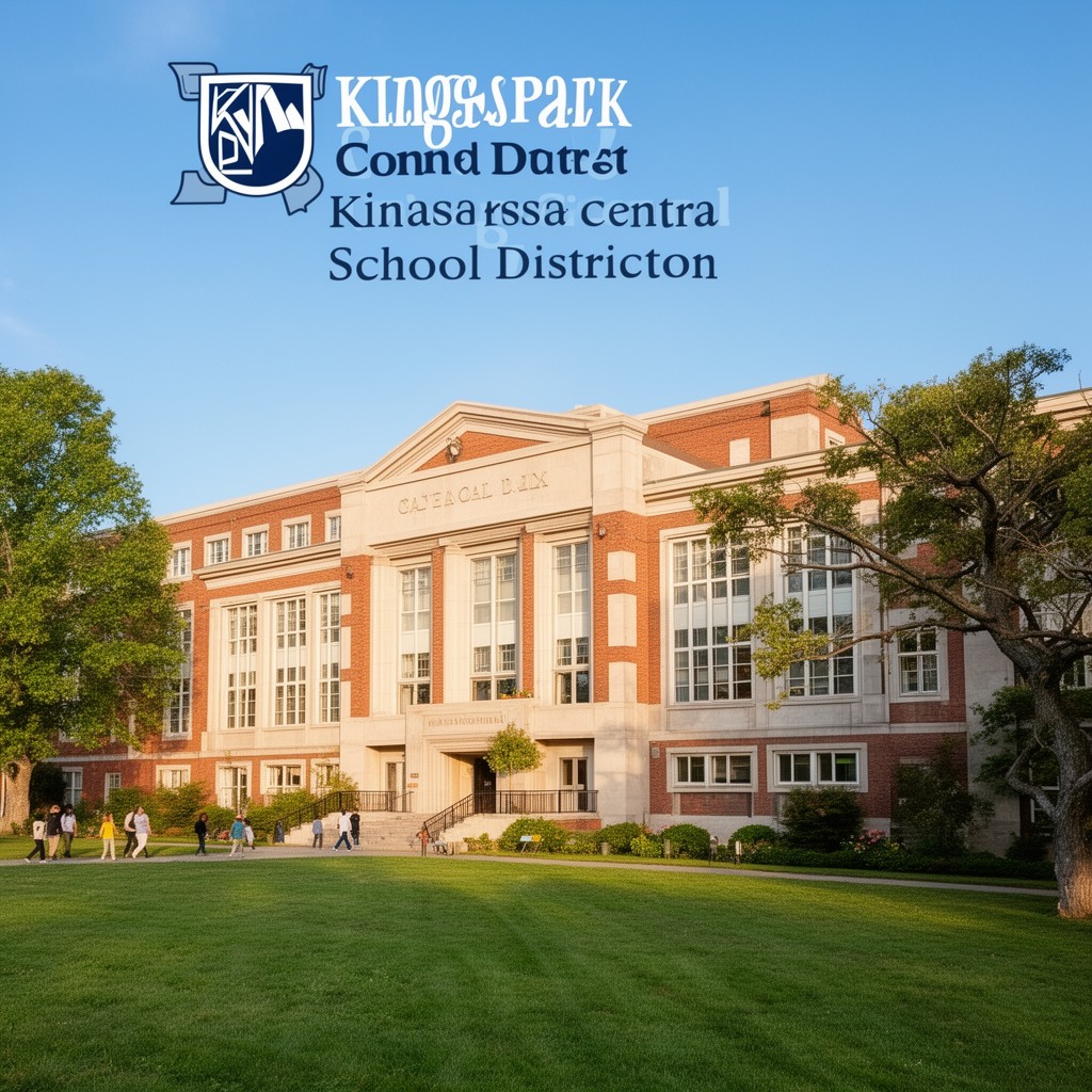 AI-generated illustration of Kings Park Central School District