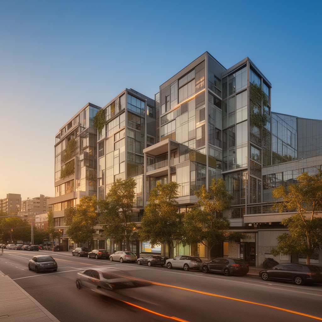 AI-generated illustration of LEED Gold