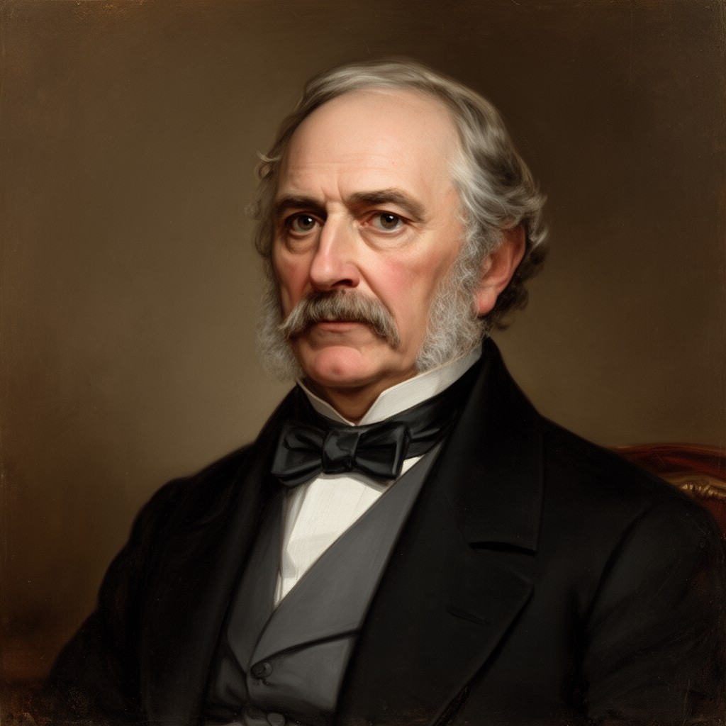 AI-generated illustration of William H. Seward