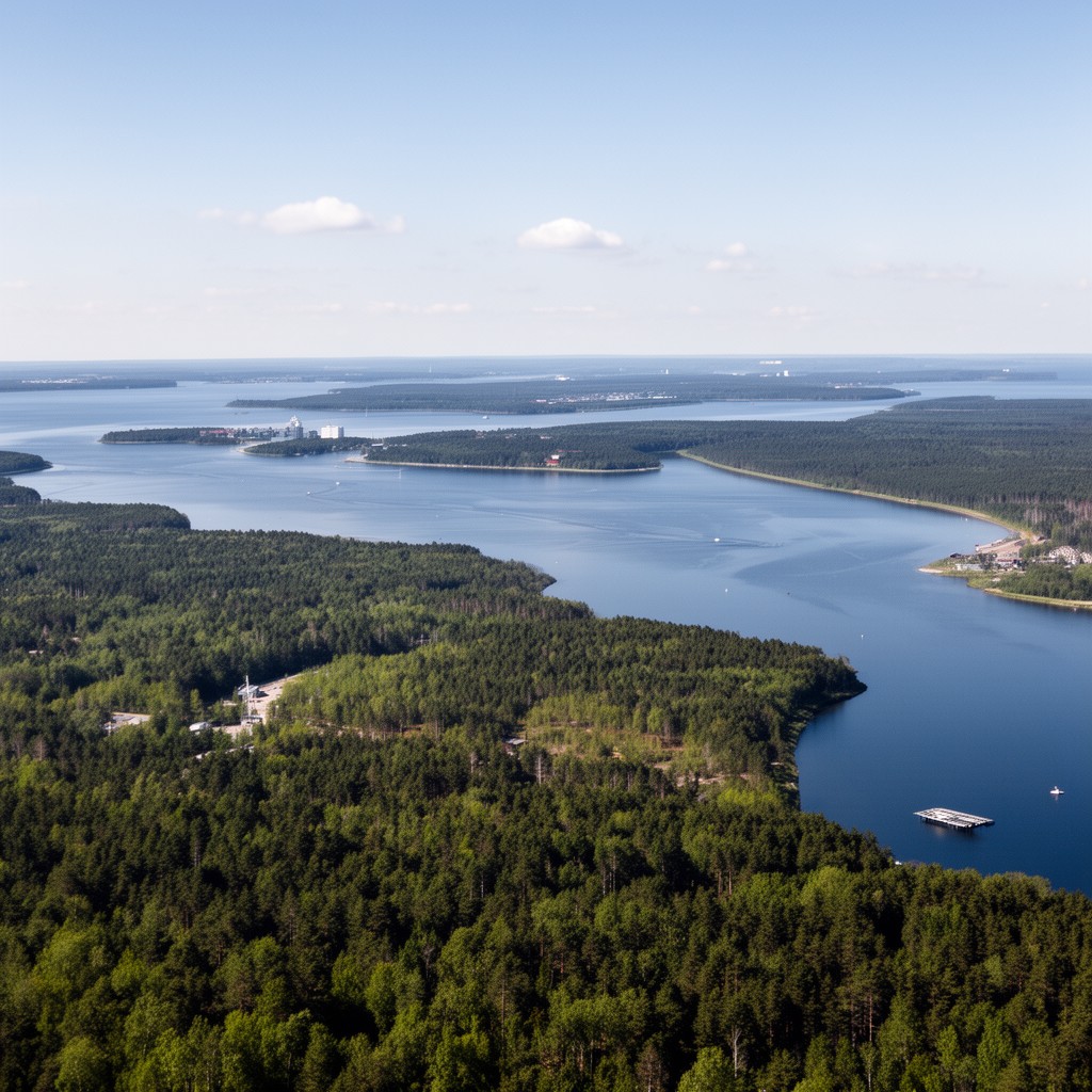 AI-generated illustration of Gulf of Finland