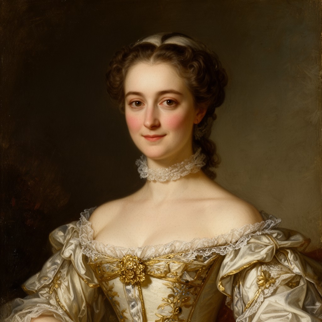 AI-generated illustration of Elisabeth Farnese