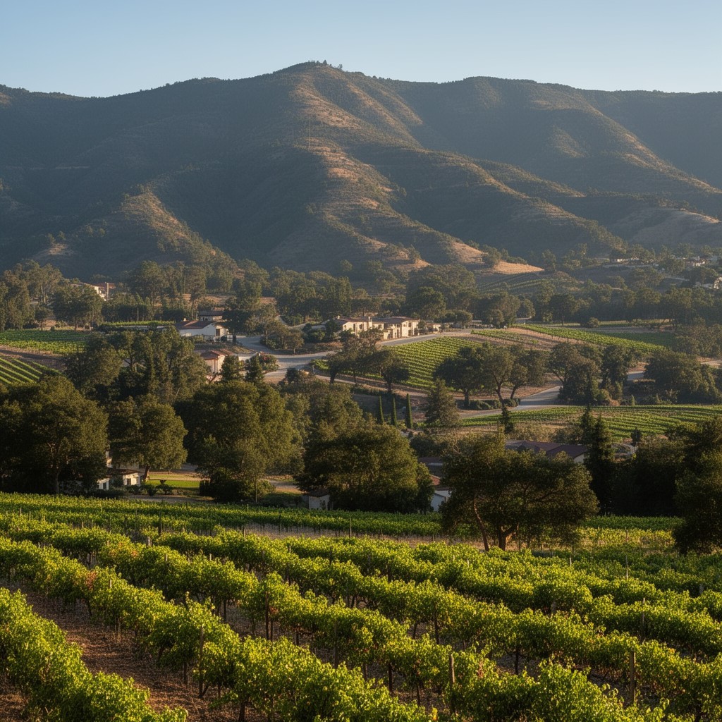 AI-generated illustration of Tuscany Valley