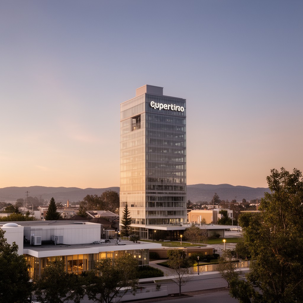 AI-generated illustration of Cupertino